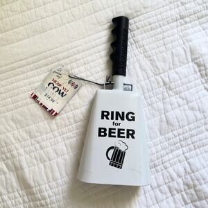 Novelty Cow Bell Ring for Beer WEMCO Hear Ye! 2017